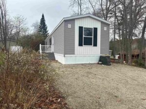New mobile home exterior sold by Northern Mobile Homes, a mobile home dealer in Exeter NH