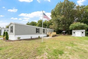 Manufactured home installed in Seabrook NH by Northern Mobile Homes, a mobile home retailer serving New England